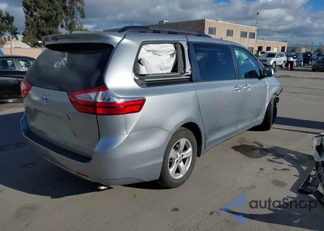 2015 Toyota Sienna Le 8 Passenger from USA, damaged, VIN 5TDKK3DCXFS611653